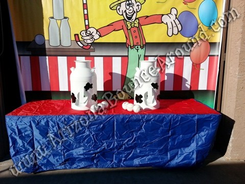 milk can carnival game rentals Denver Colorado